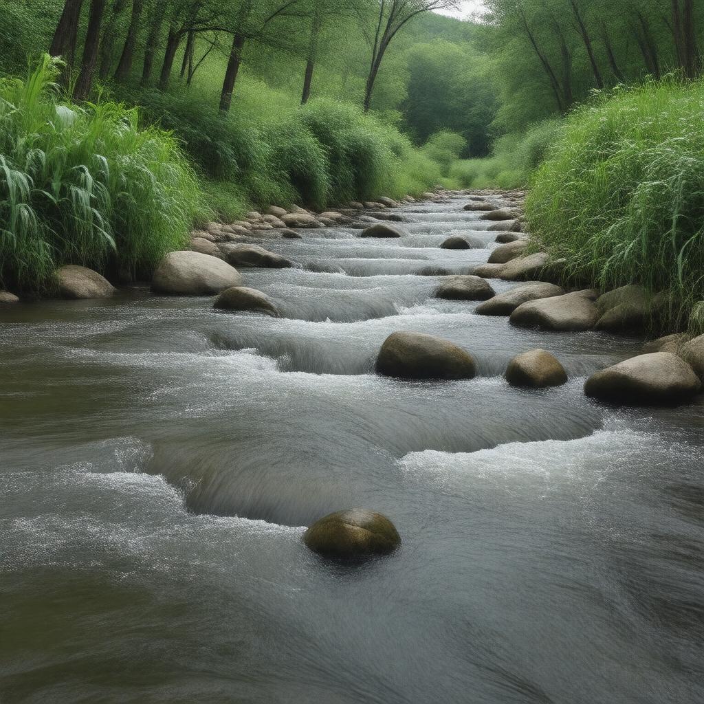 AI-created image of Howlett Brook
