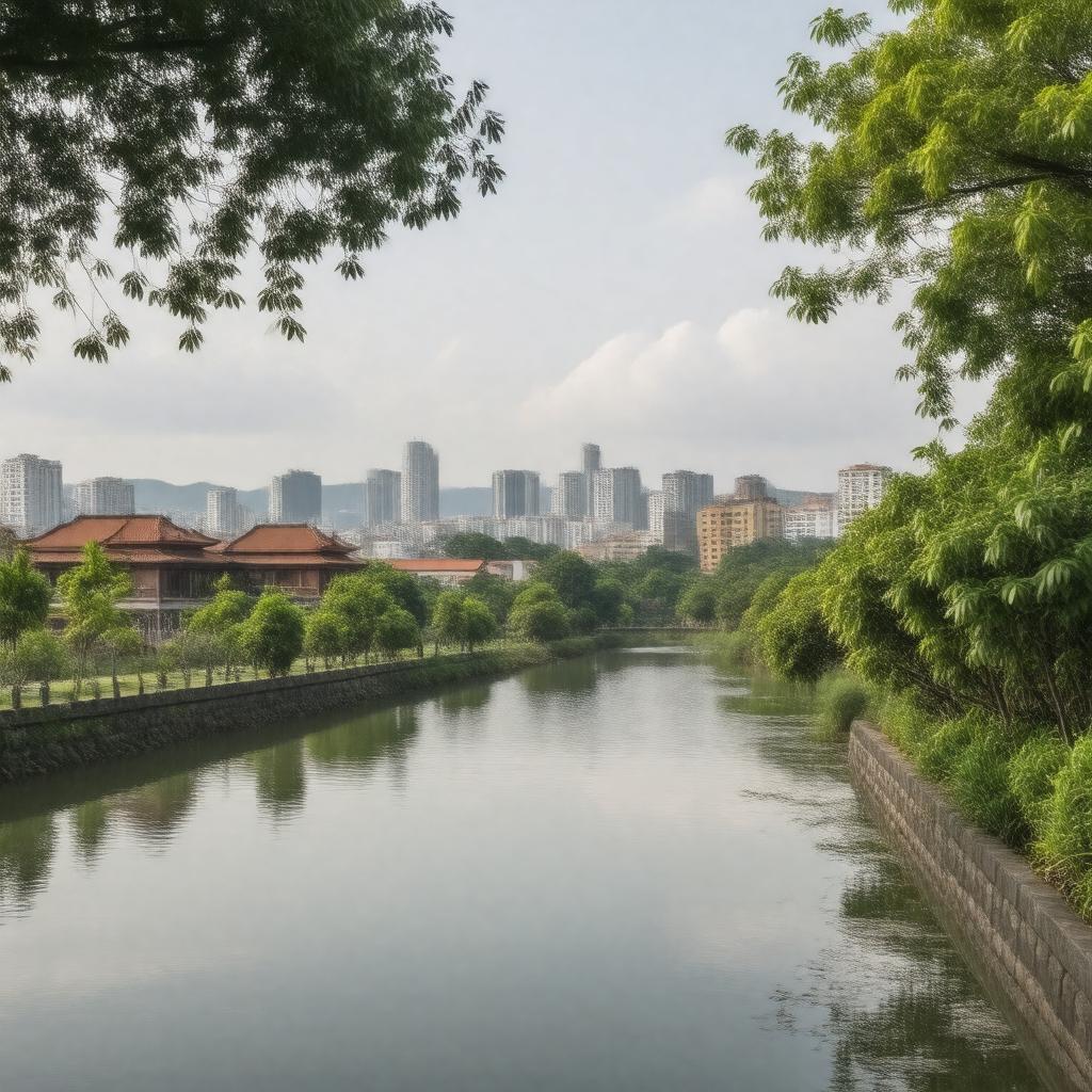 AI-created image of Hsinchu, Taiwan