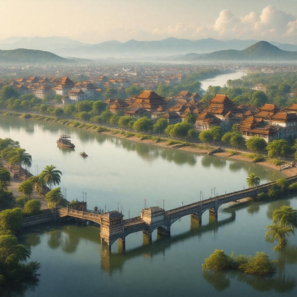 AI-created image of Huế, Vietnam