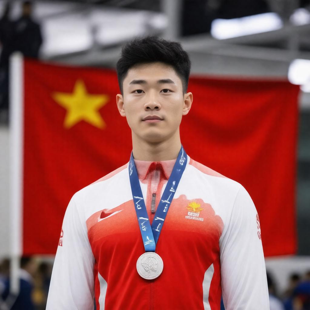 AI-created image of Huang Liping