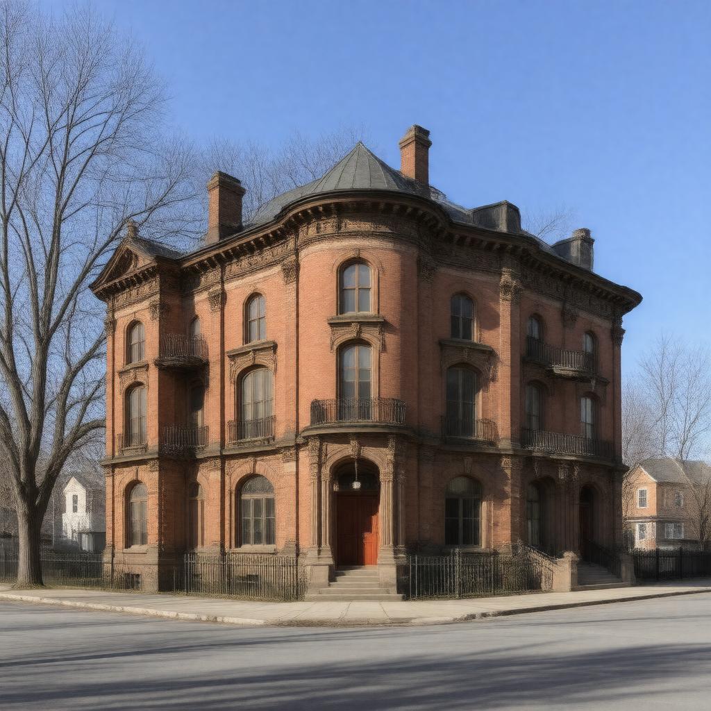 AI-created image of Hubbard Hall