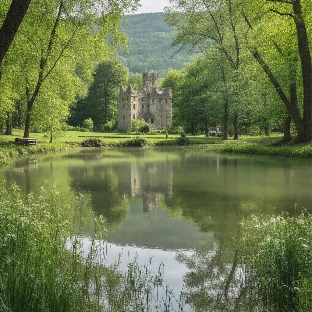 AI-created image of Hubbard Park