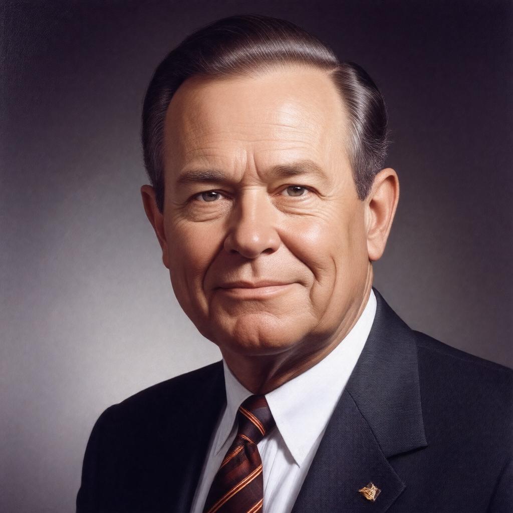 AI-created image of Hubert H. Humphrey