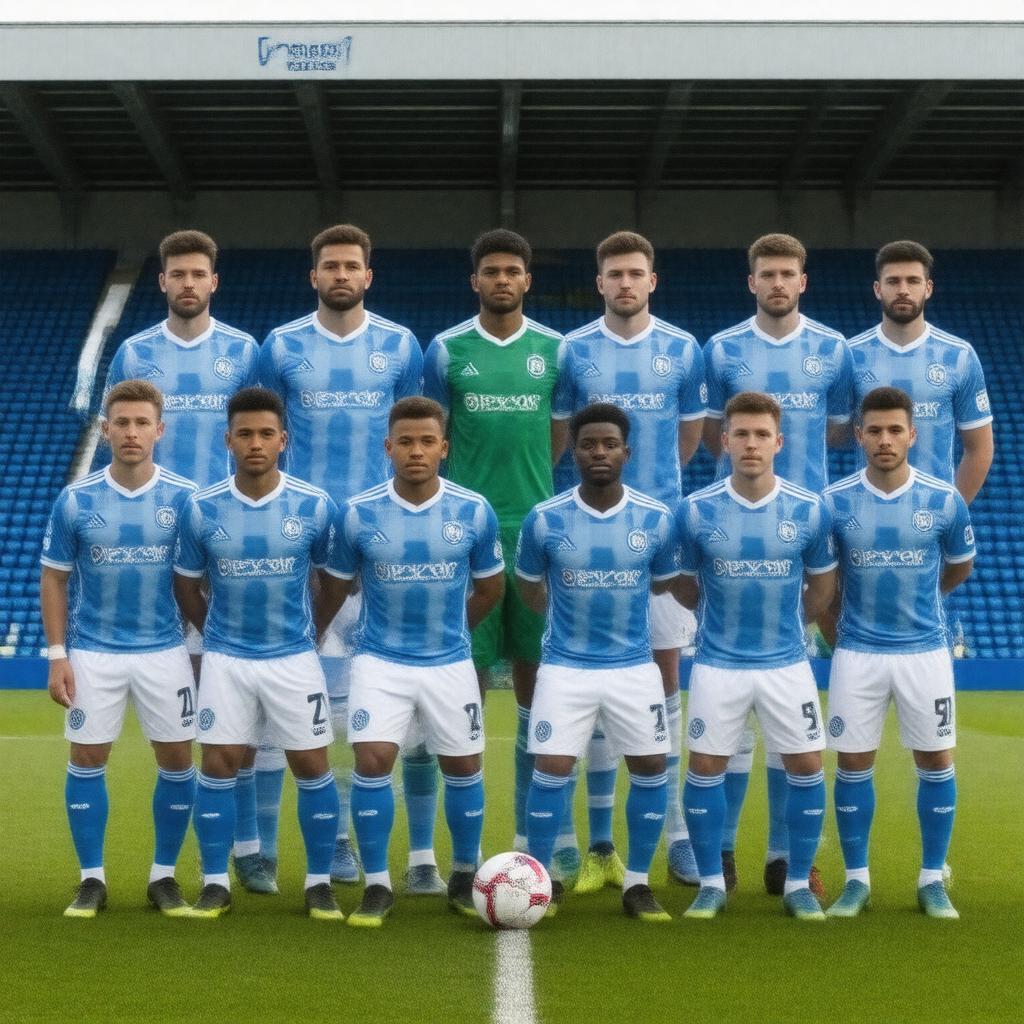 AI-created image of Huddersfield Town