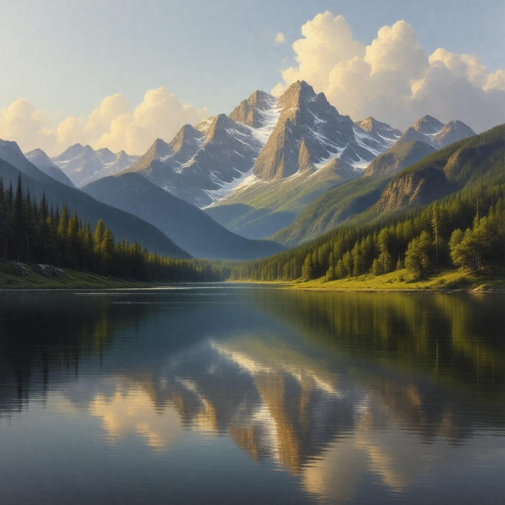 AI-created image of Hudson River School of Art