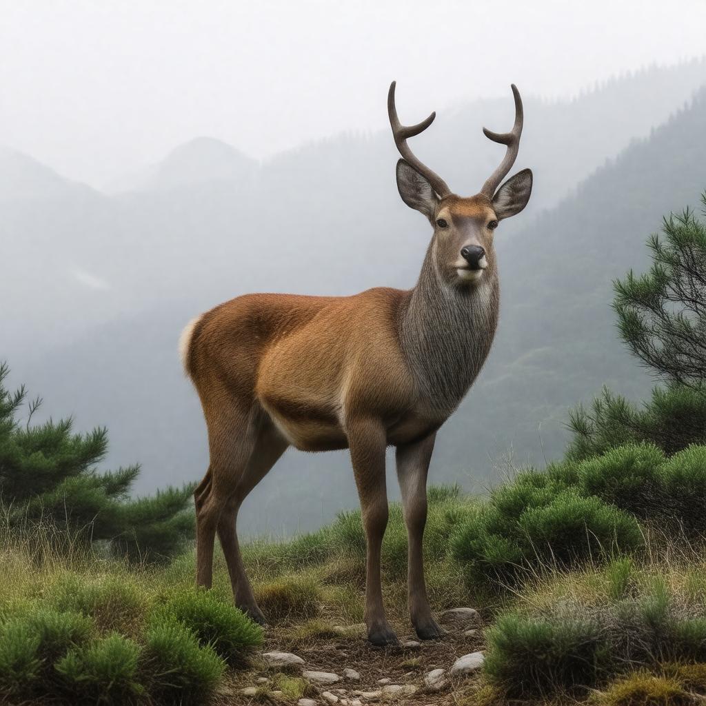AI-created image of Huemul