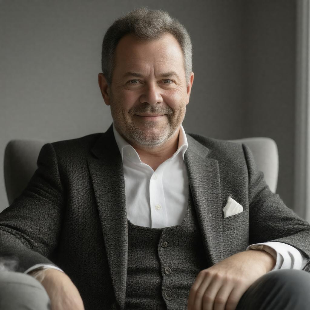 AI-created image of Hugh Bonneville