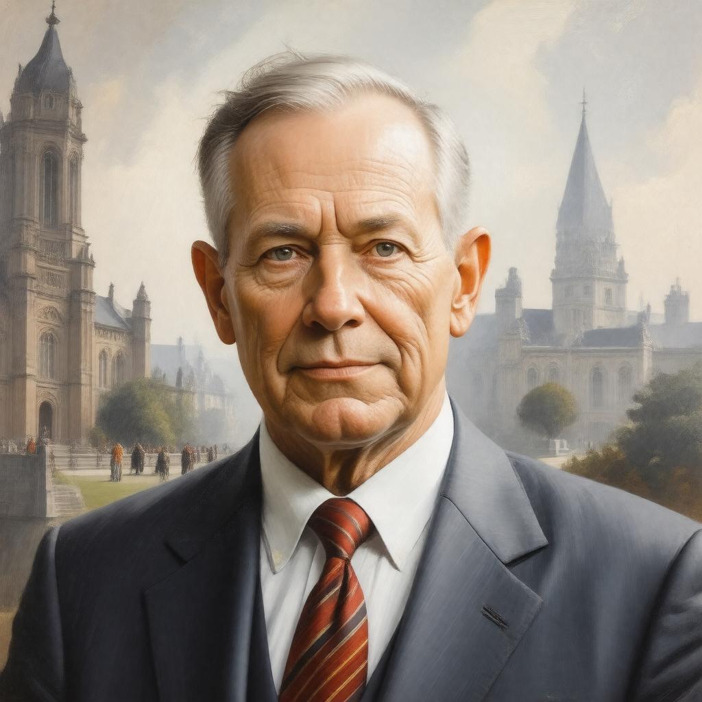Click to view larger image AI-created image of Hugh Brady