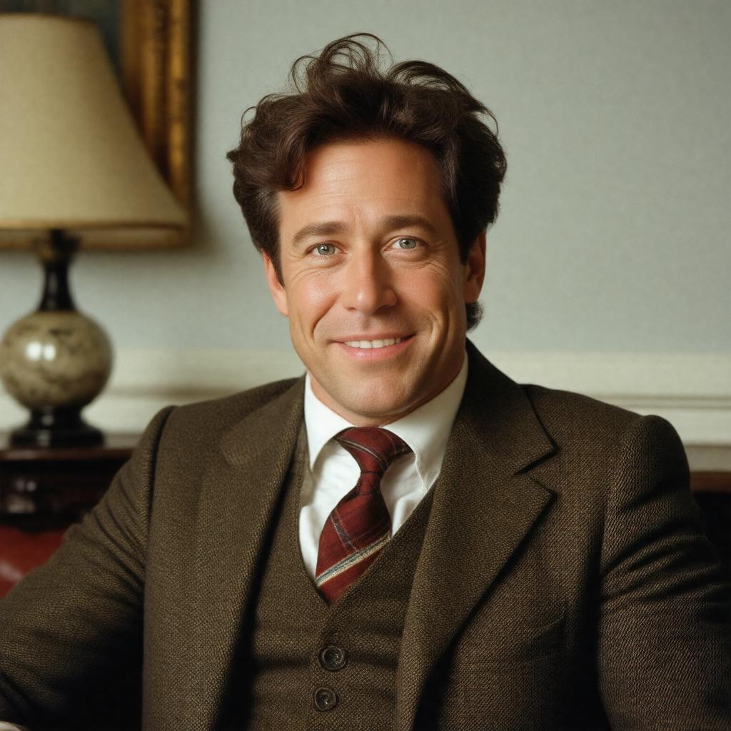 AI-created image of Hugh Grant