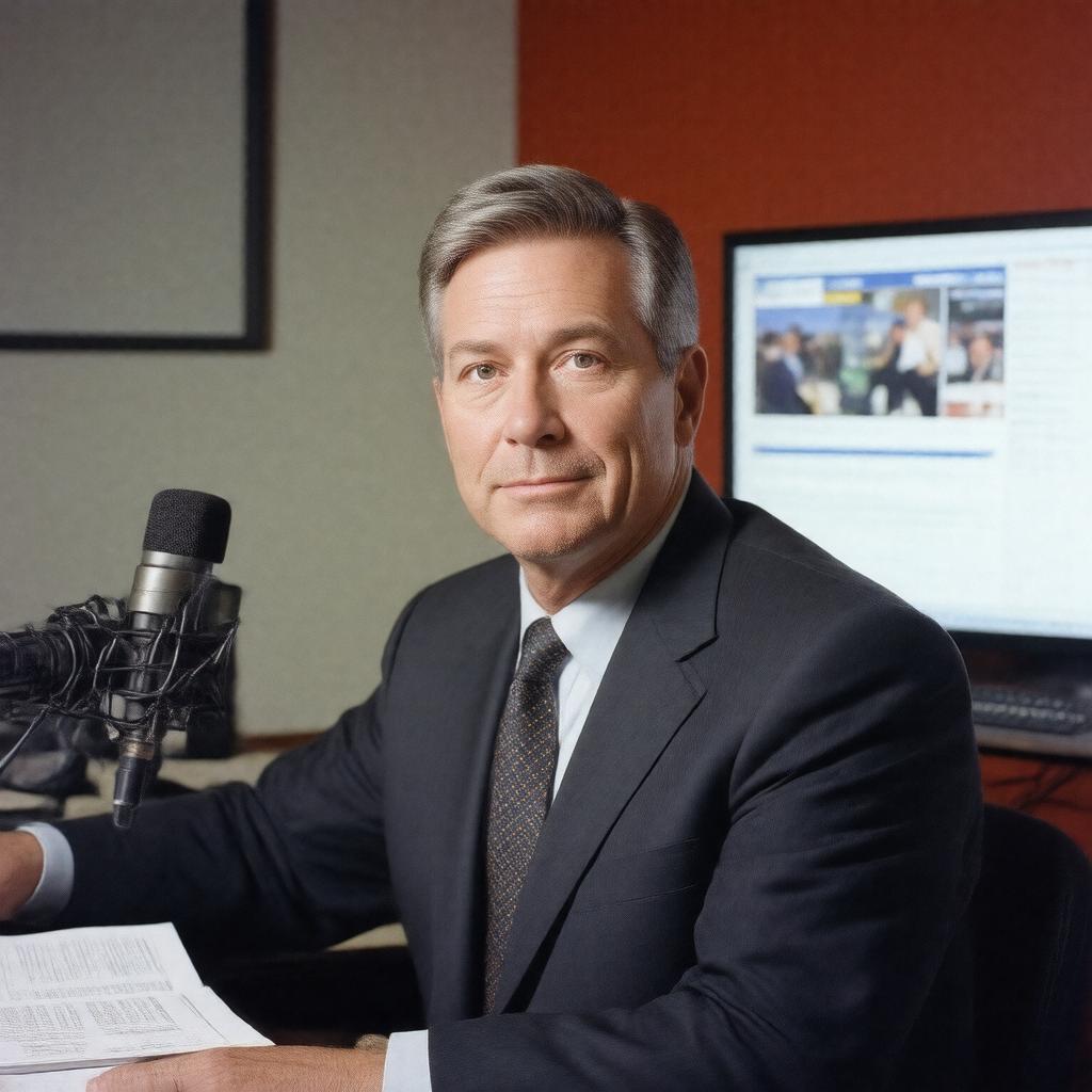 AI-created image of Hugh Hewitt