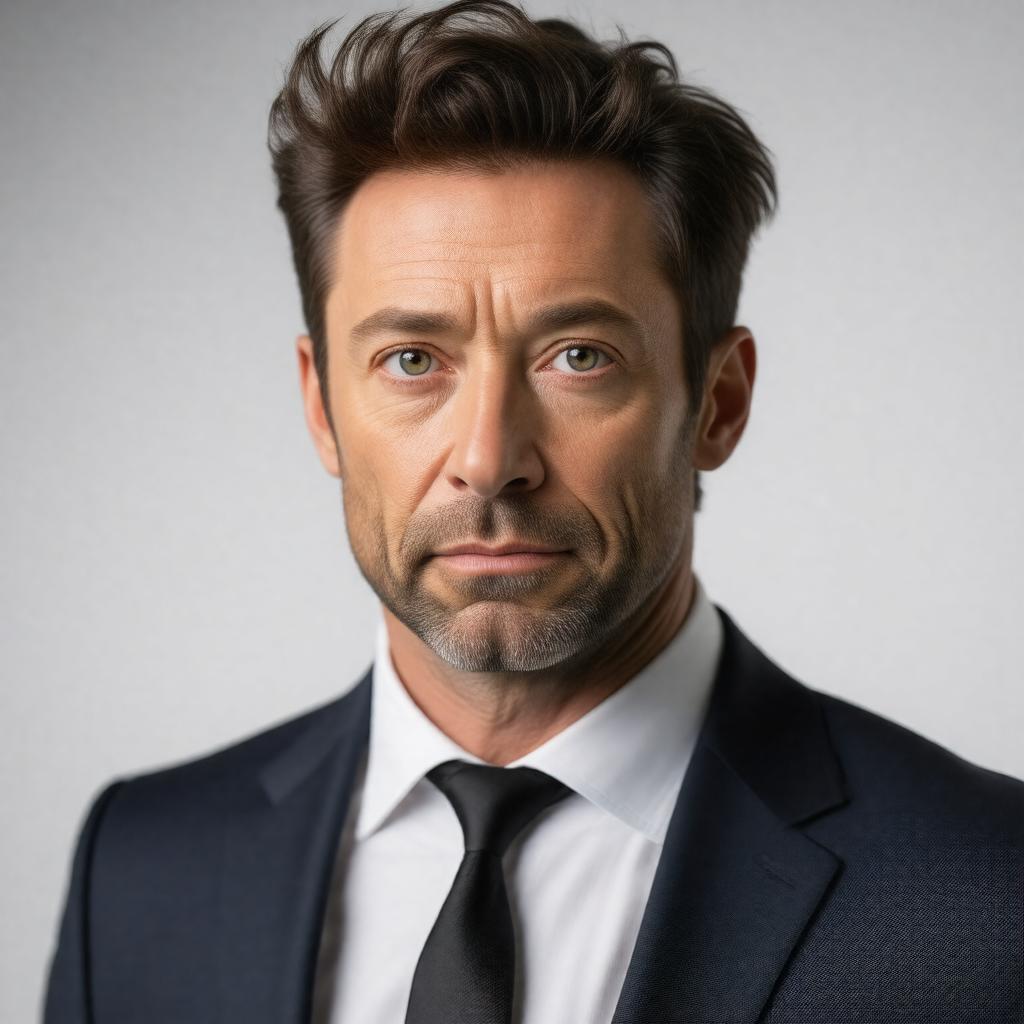 AI-created image of Hugh Jackman