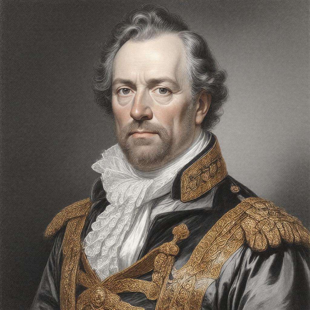 AI-created image of Hugh Percy