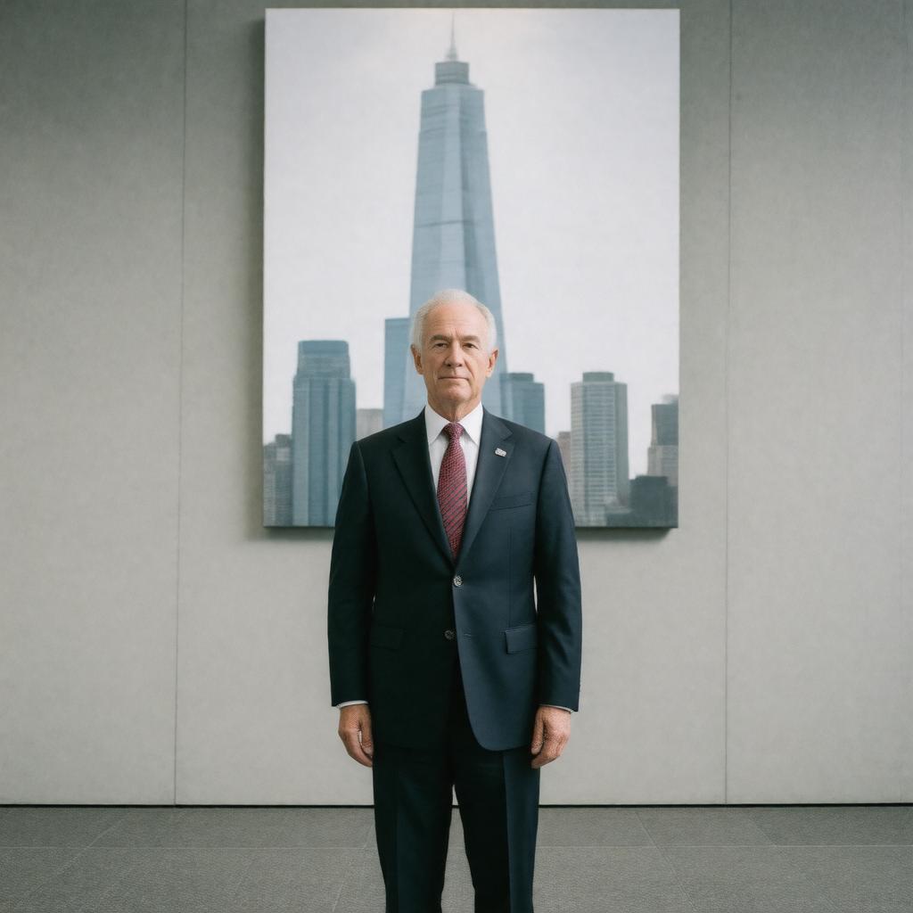 AI-created image of Hugh Stubbins