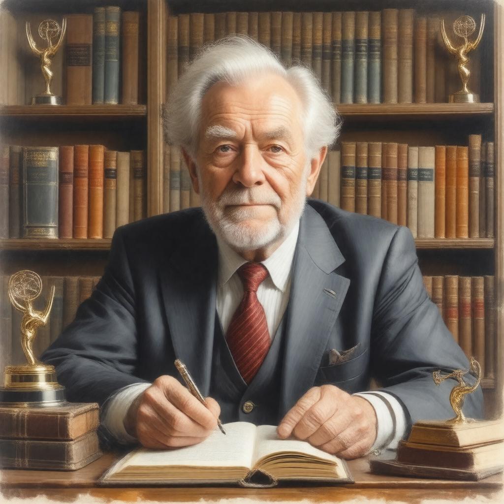 AI-created image of Hugh Whitemore