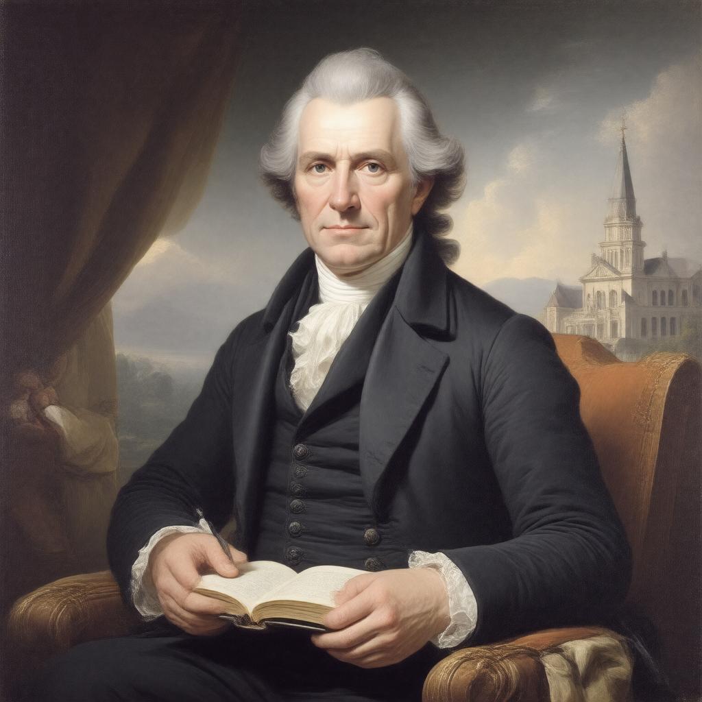 AI-created image of Hugh Williamson