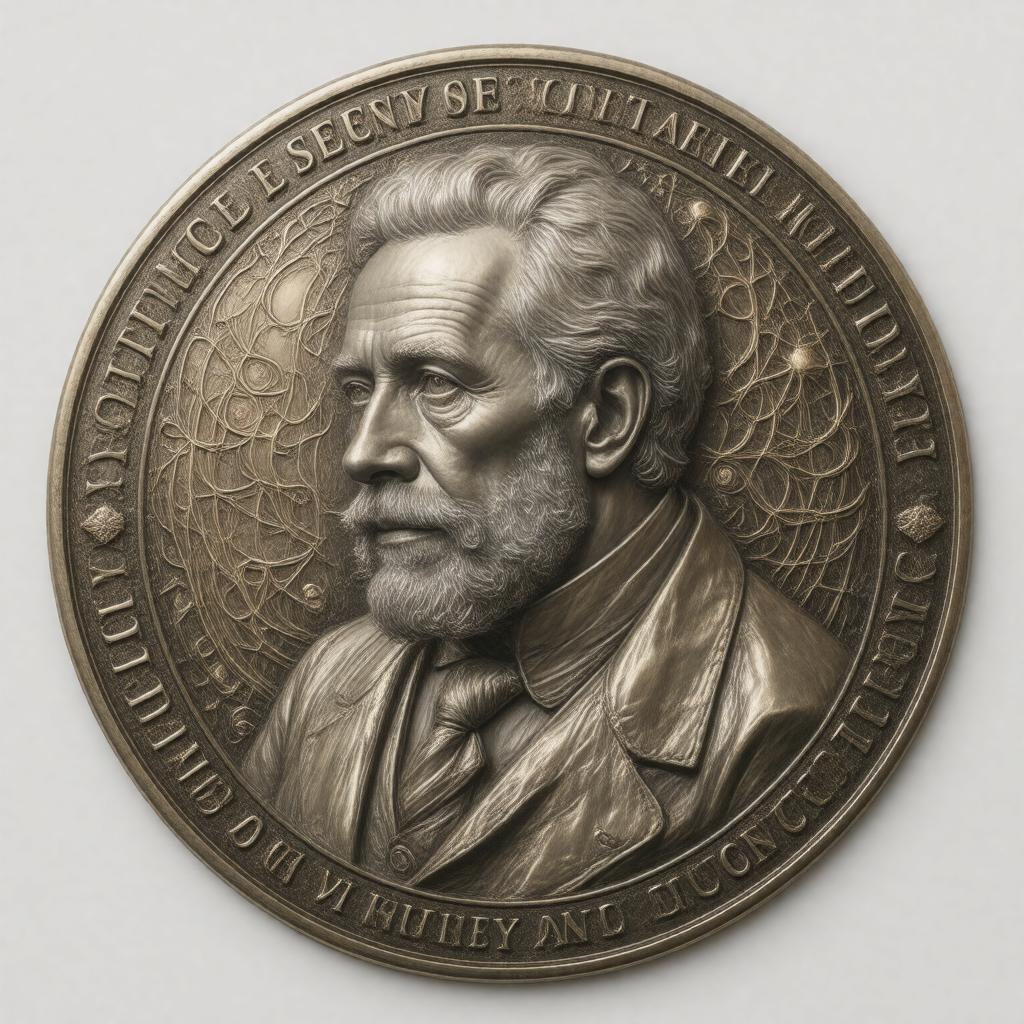 AI-created image of Hughes Medal
