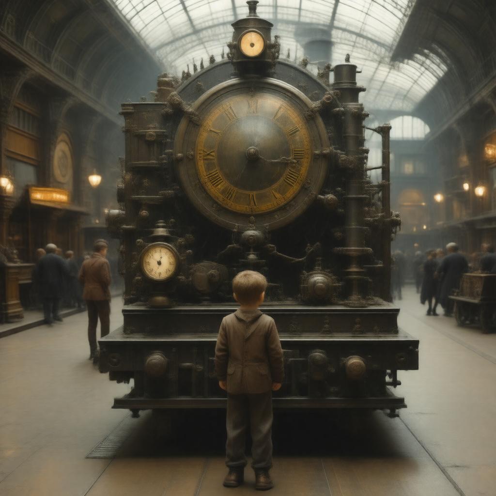 AI-created image of Hugo (2011 film)