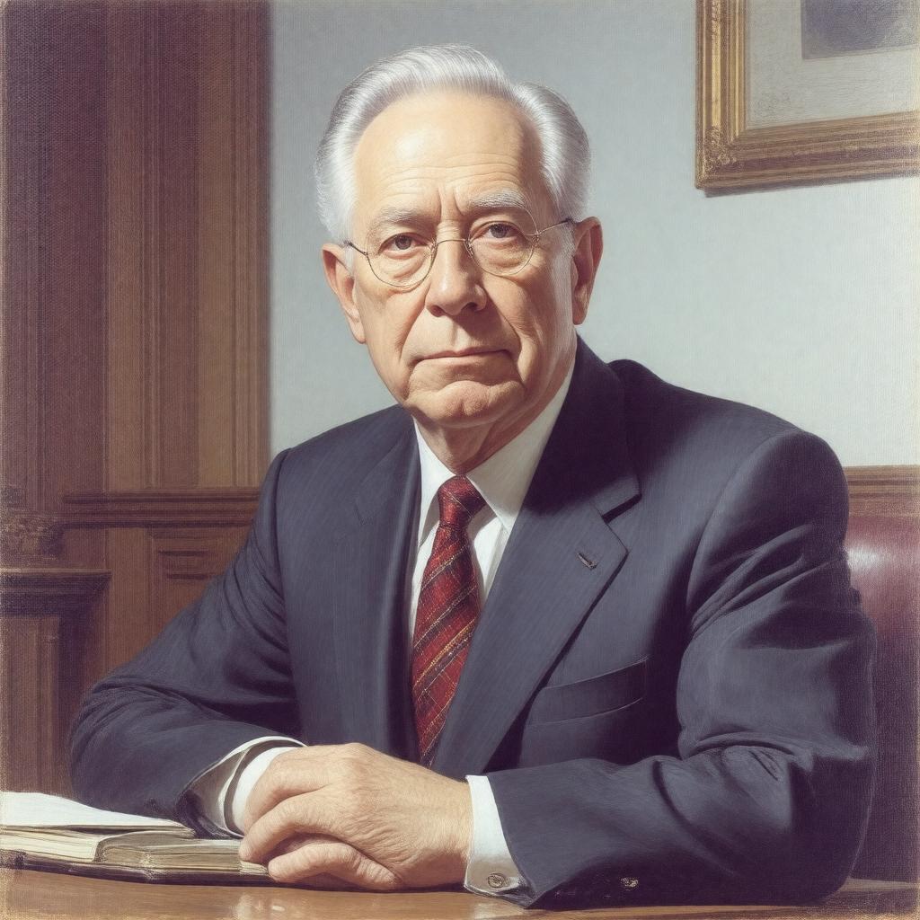 AI-created image of Hugo Sonnenschein