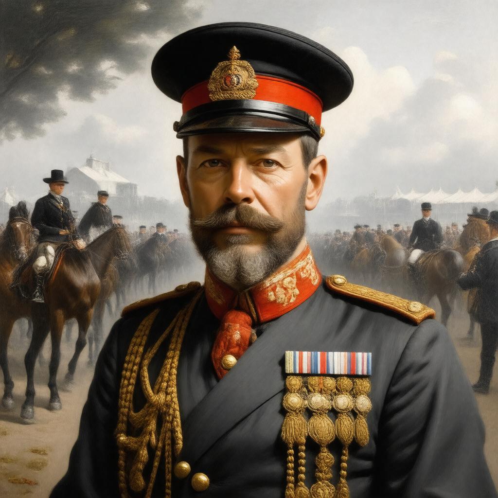 AI-created image of Hugo de Bathe