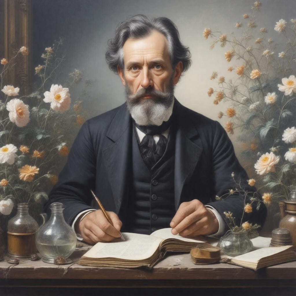 AI-created image of Hugo de Vries