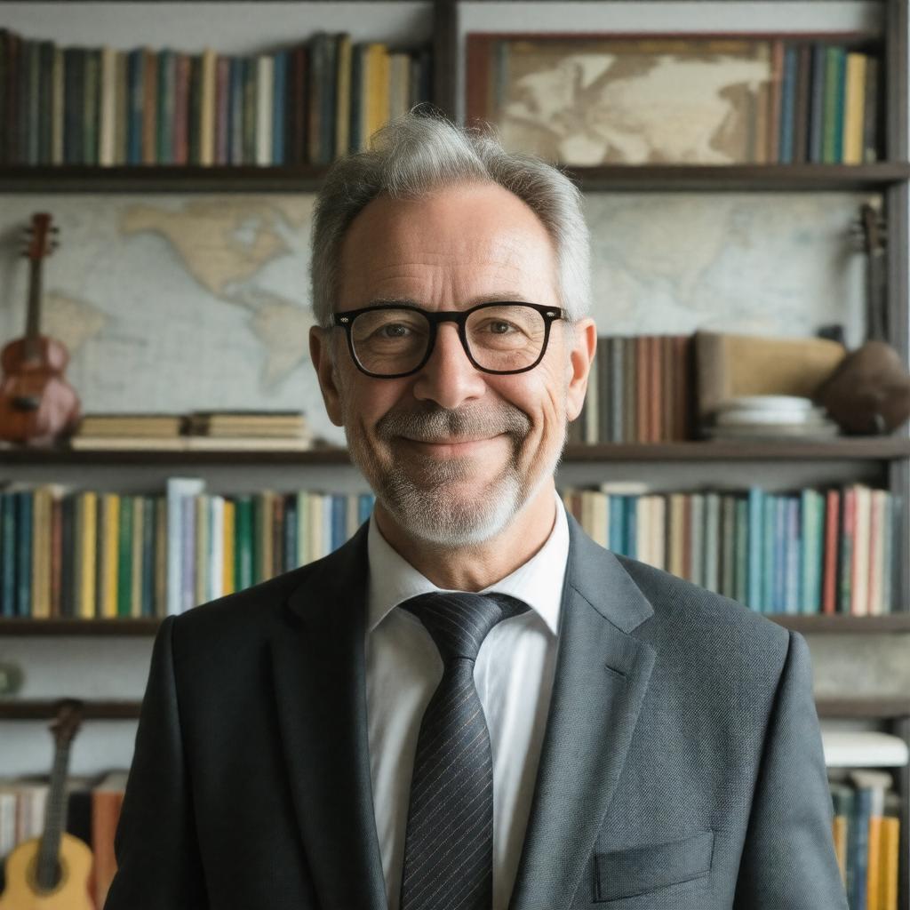 AI-created image of Huib Schippers