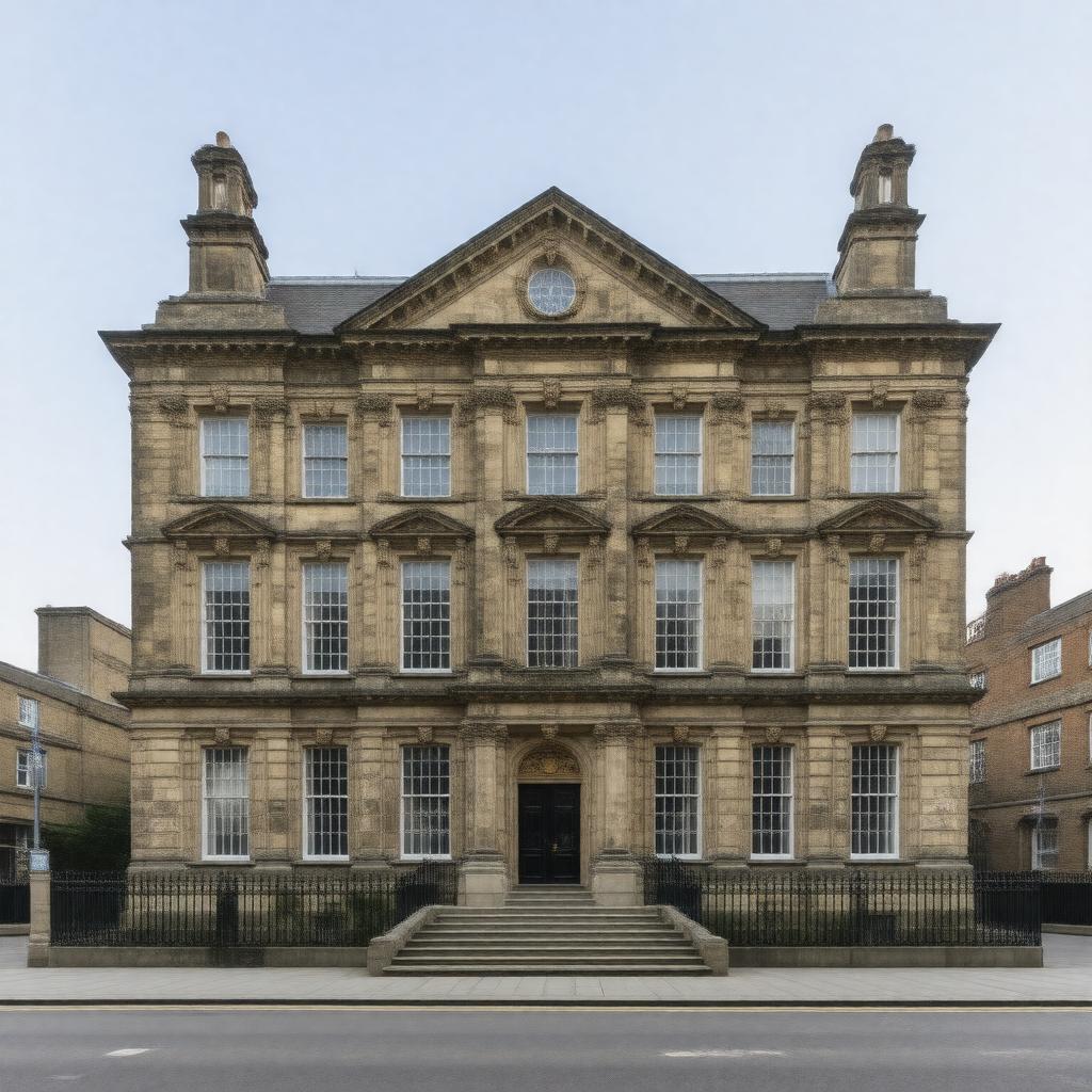 AI-created image of Hull Maritime Museum