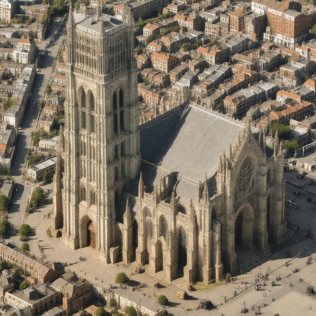 Click to view larger image AI-created image of Hull Minster