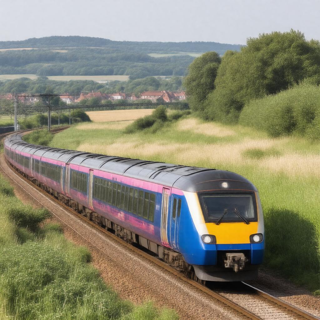 AI-created image of Hull Trains