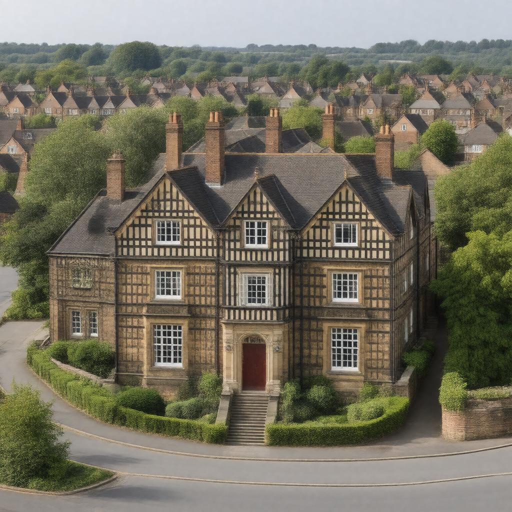 Click to view larger image AI-created image of Hulme Grammar School