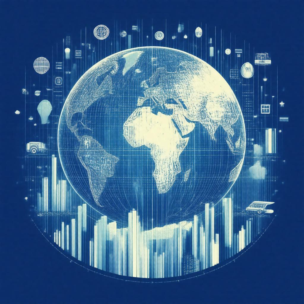 AI-created image of Human Development Report