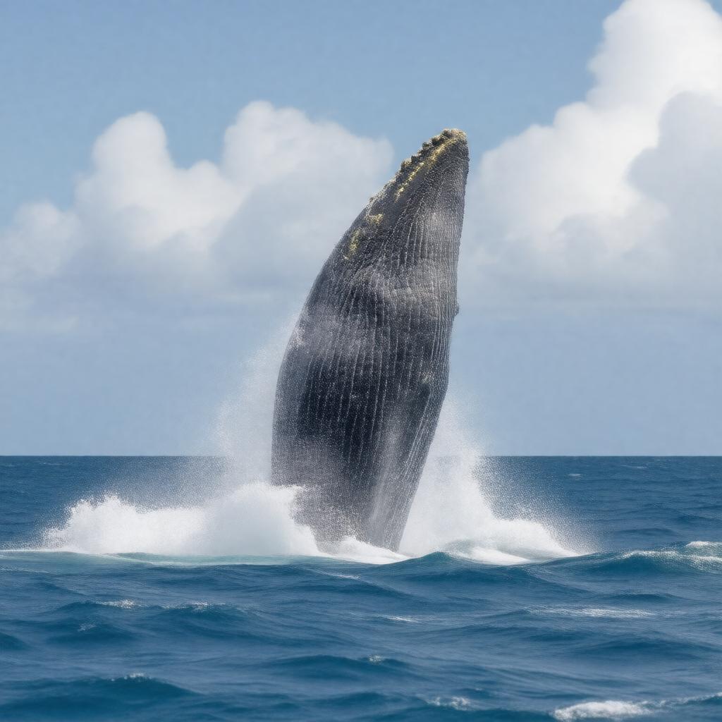 AI-created image of Humpback whale