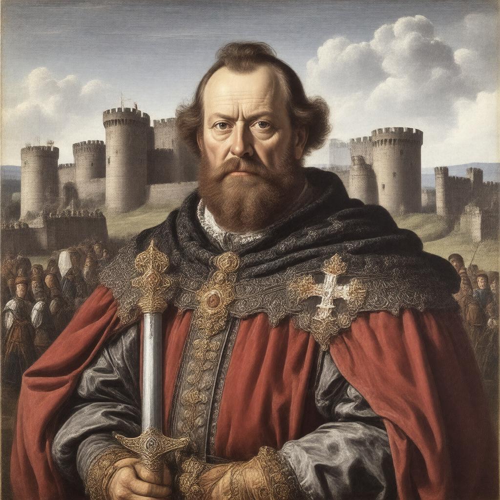 Click to view larger image AI-created image of Humphrey Stafford, 1st Duke of Buckingham