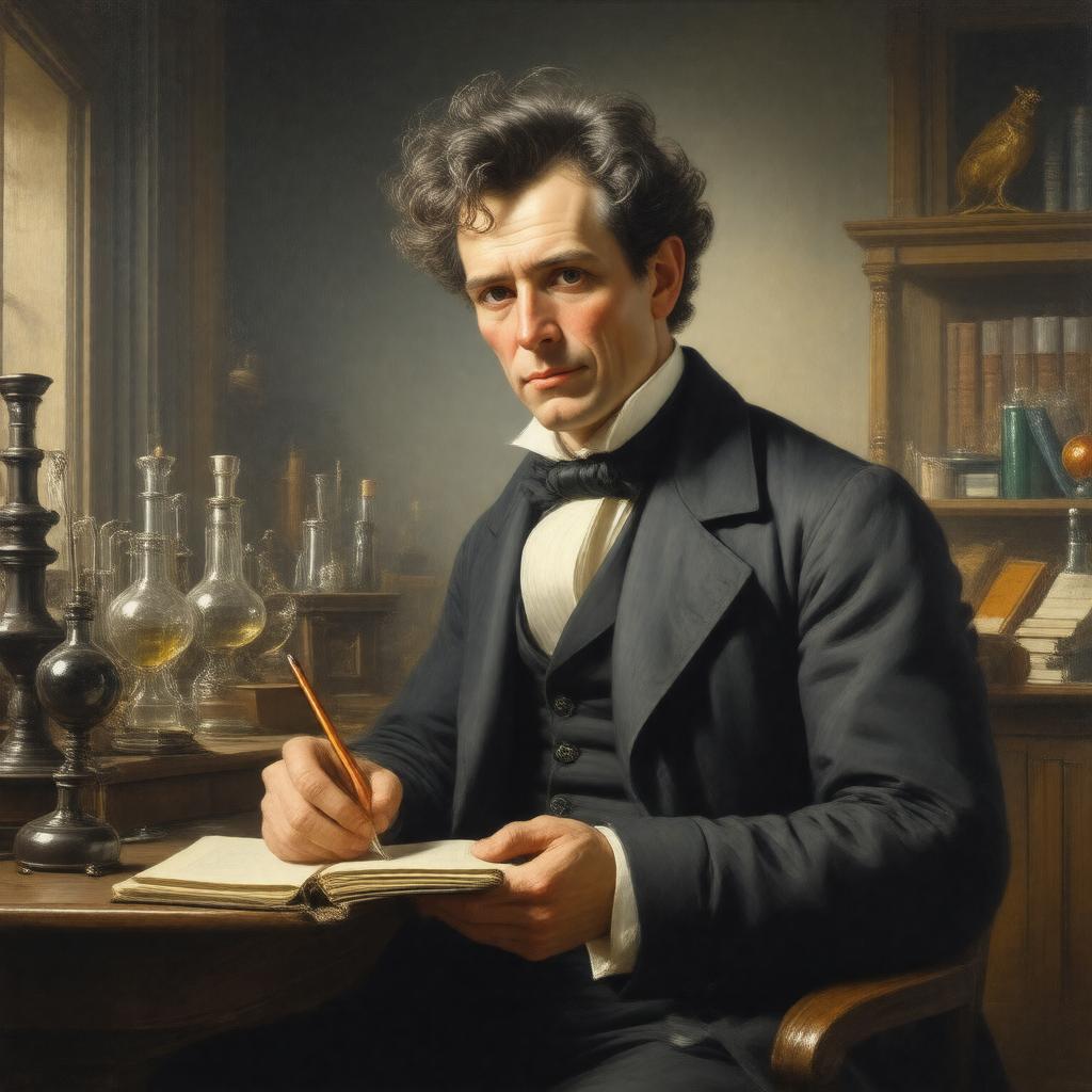 AI-created image of Humphry Davy