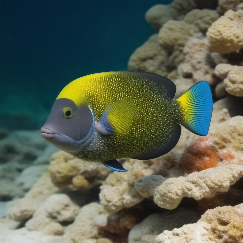 Click to view larger image AI-created image of Humuhumunukunukuāpuaʻa