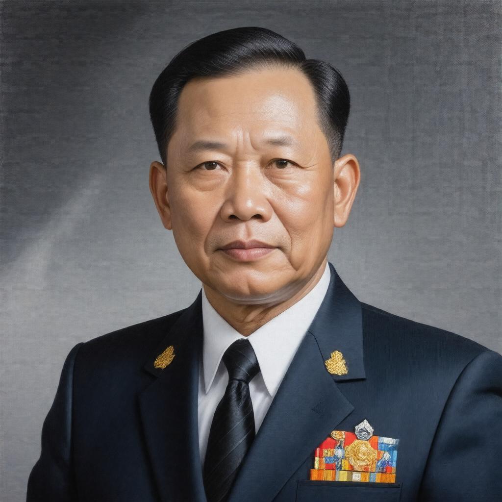 AI-created image of Hun Manet