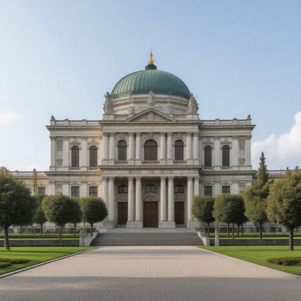 Click to view larger image AI-created image of Hungarian Academy of Sciences