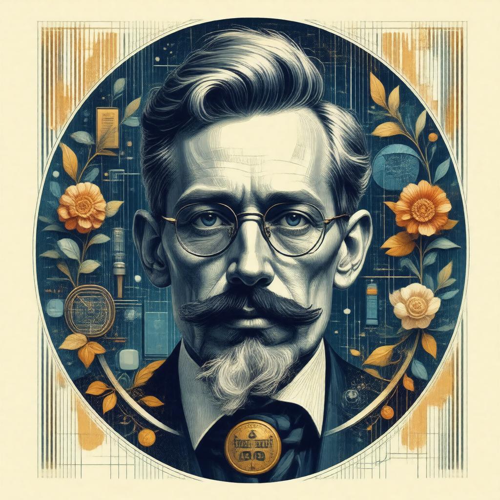 AI-created image of Hungarian John von Neumann Computer Society