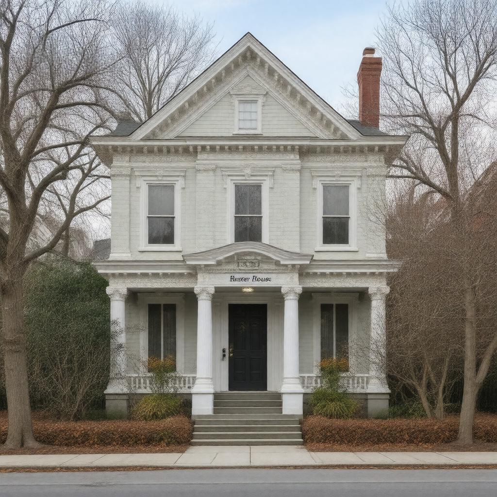 AI-created image of Hunter House