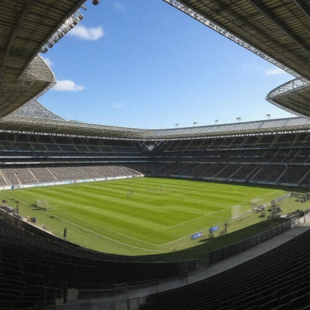 AI-created image of Hunter Stadium