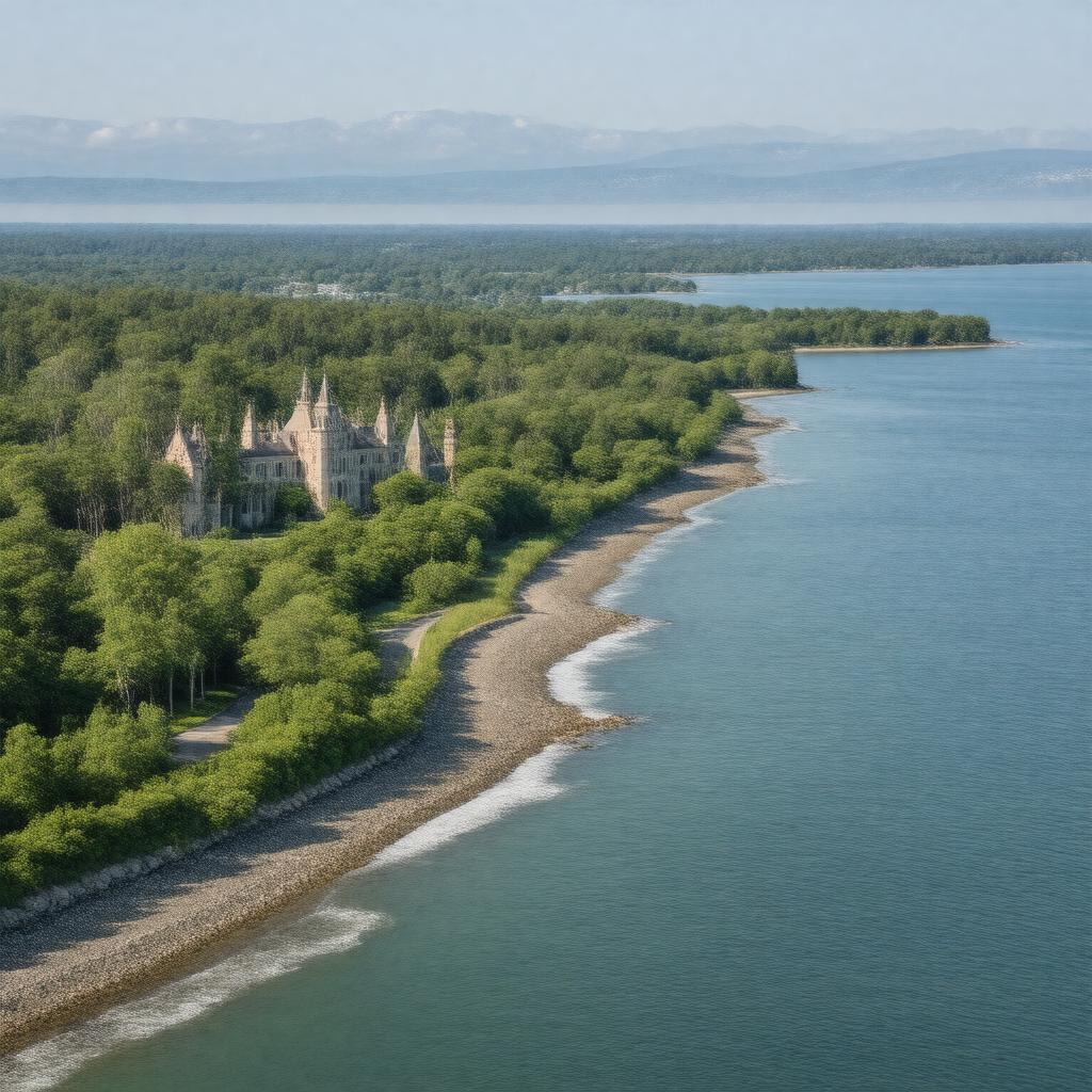 AI-created image of Huntington, New York, United States