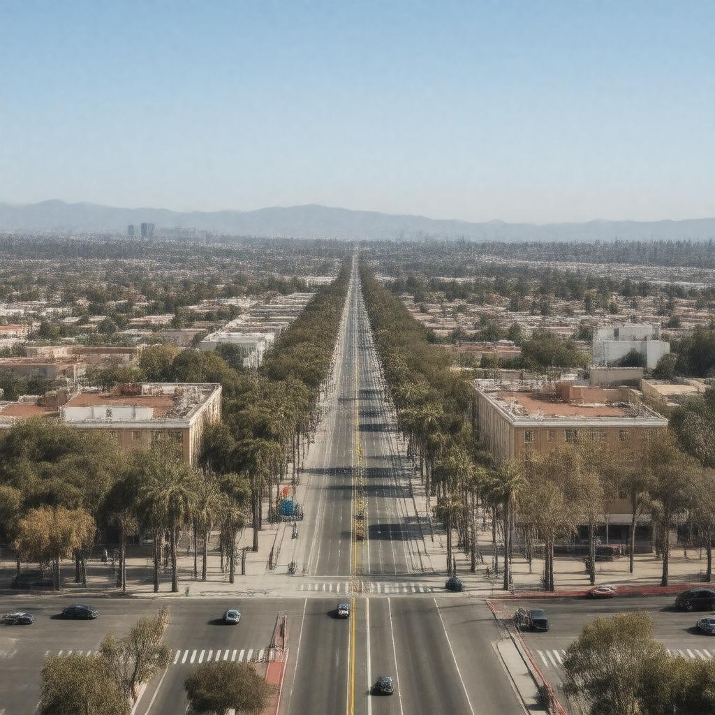 AI-created image of Huntington Park