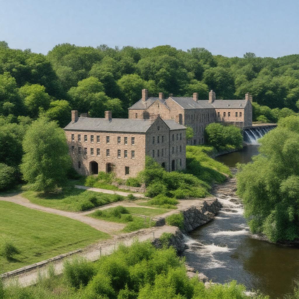 AI-created image of Hunt's Mills