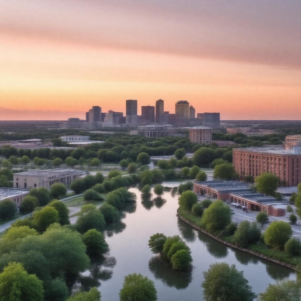 AI-created image of Huntsville, Alabama, United States