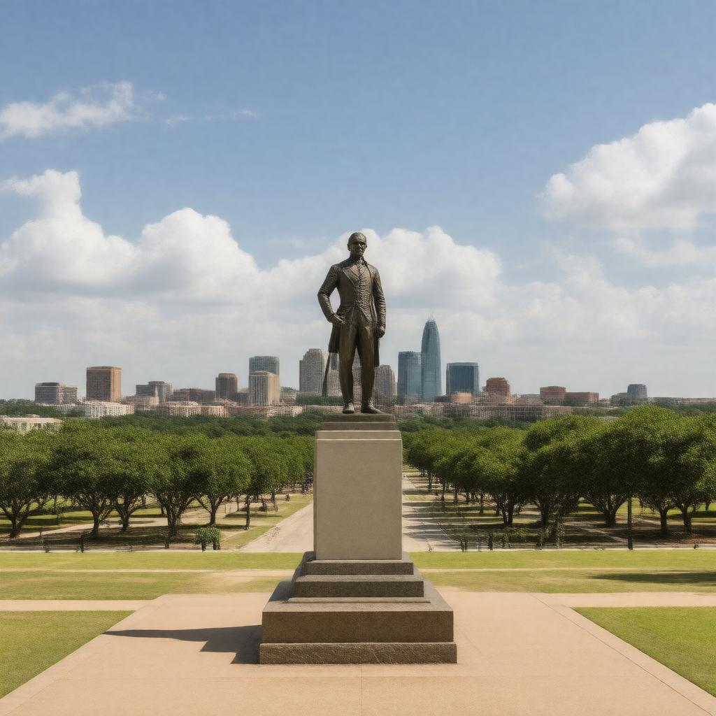 AI-created image of Huntsville, Texas, United States