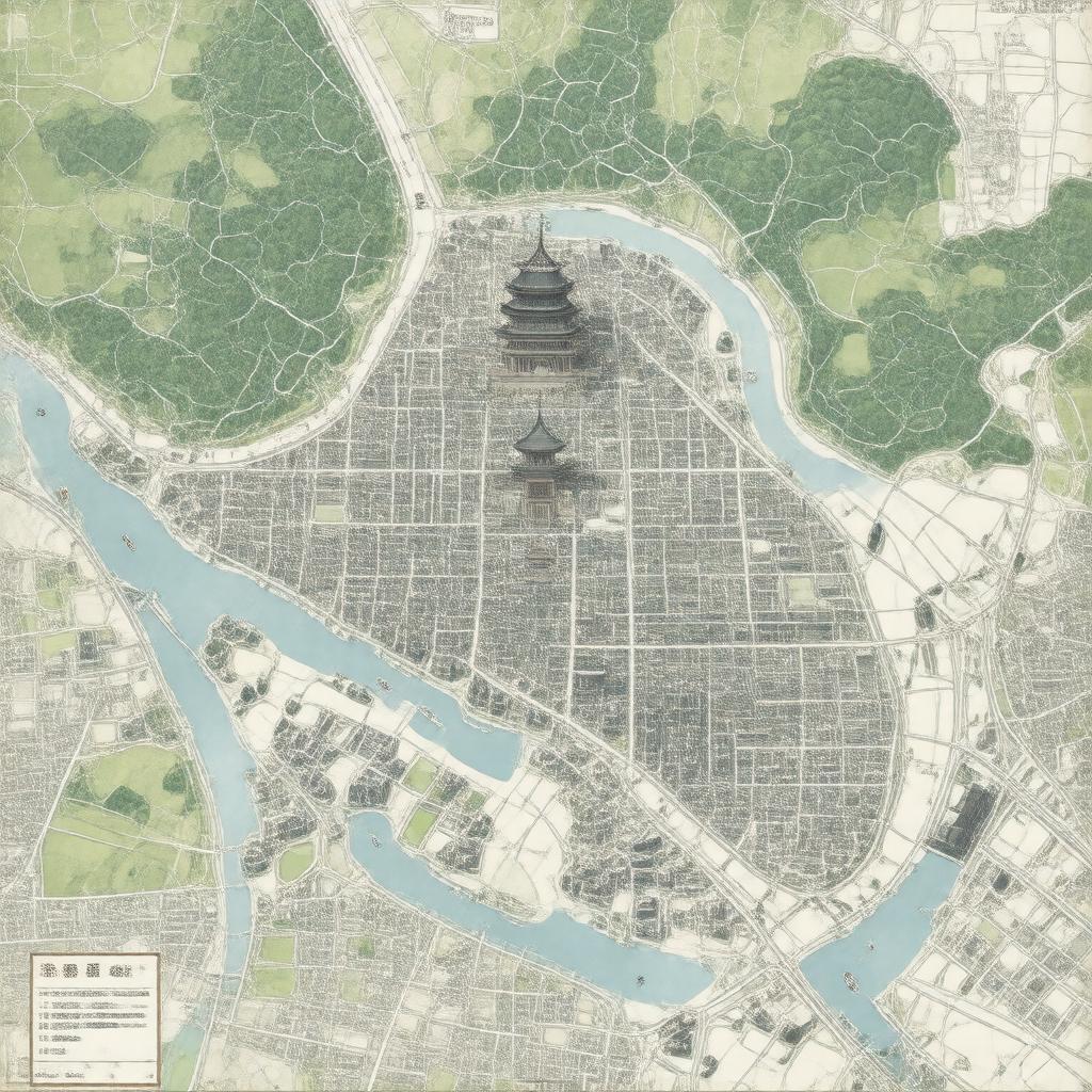 AI-created image of Huqiu District