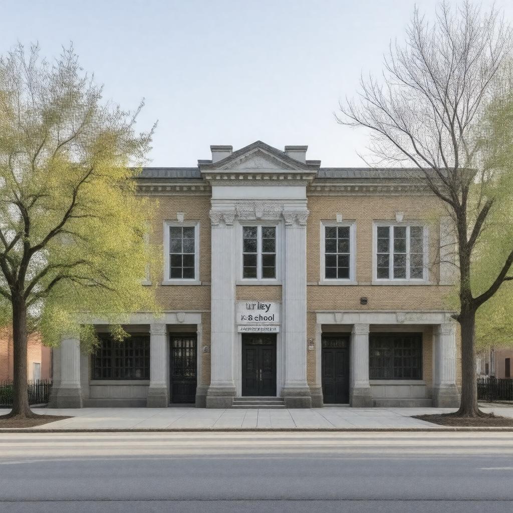 AI-created image of Hurley K-8 School