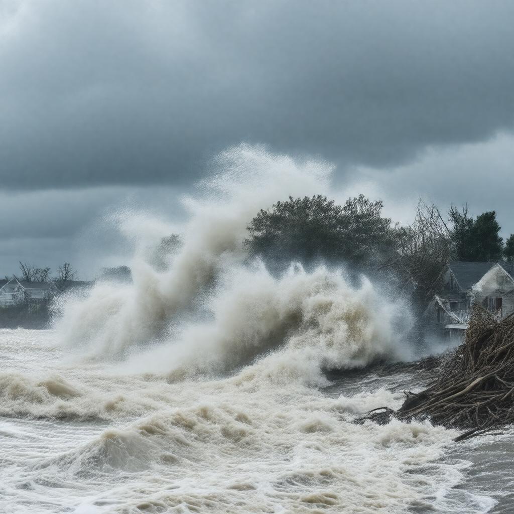 AI-created image of Hurricane of 1938