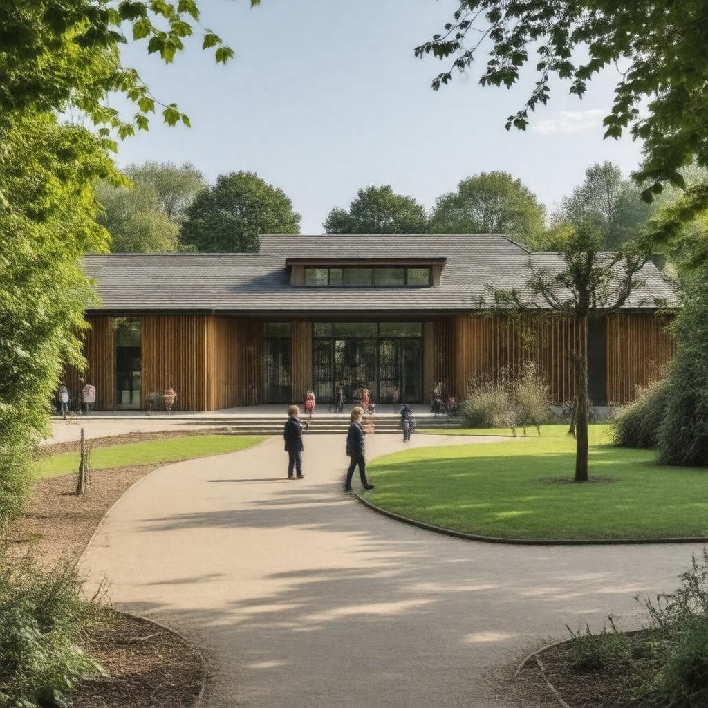AI-created image of Hurst Lodge School