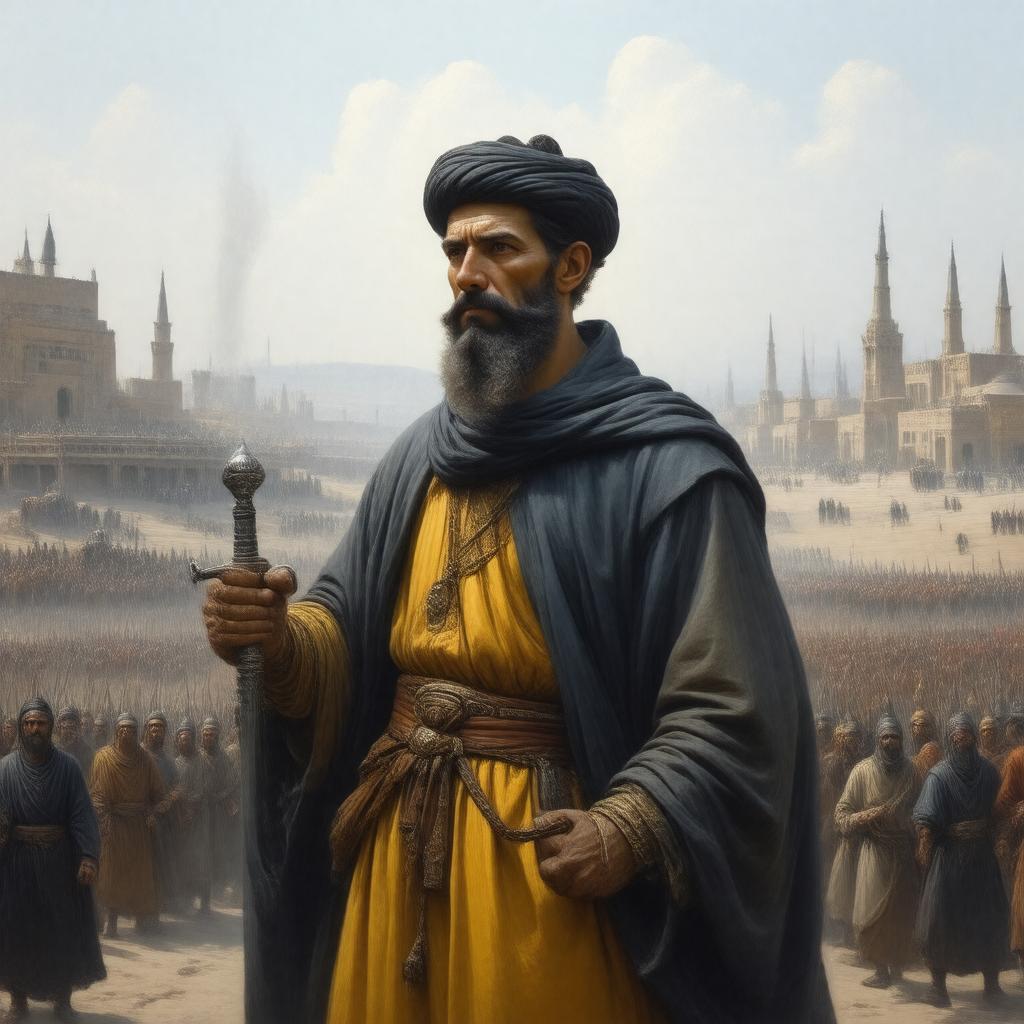 AI-created image of Husayn ibn Ali