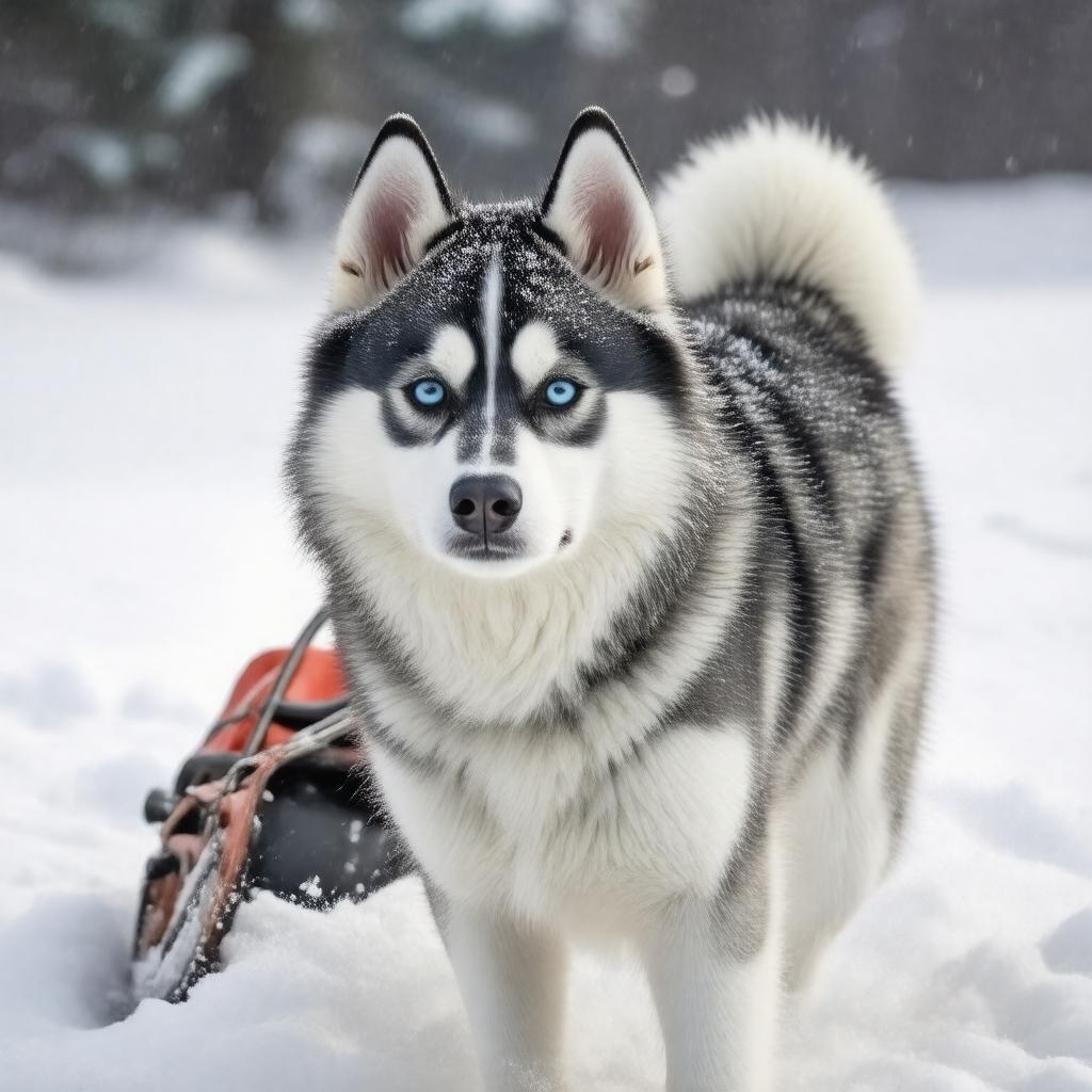 AI-created image of Husky
